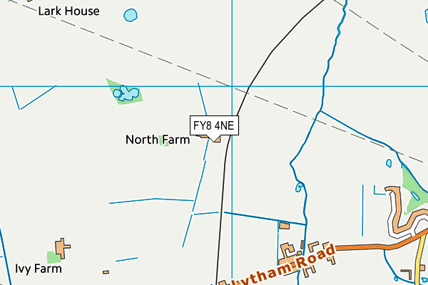 FY8 4NE map - OS VectorMap District (Ordnance Survey) FY8 4NE map - OS VectorMap District (Ordnance Survey)