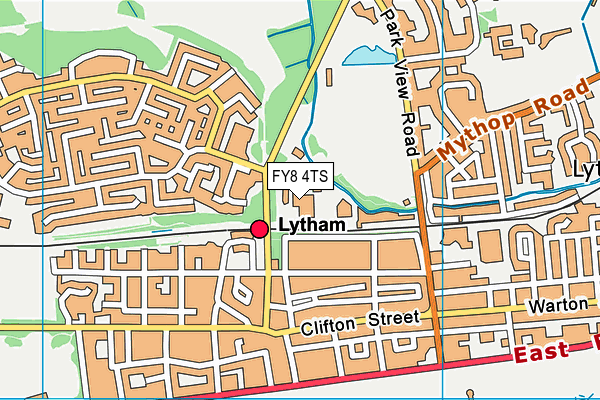 FY8 4TS map - OS VectorMap District (Ordnance Survey) FY8 4TS map - OS VectorMap District (Ordnance Survey)