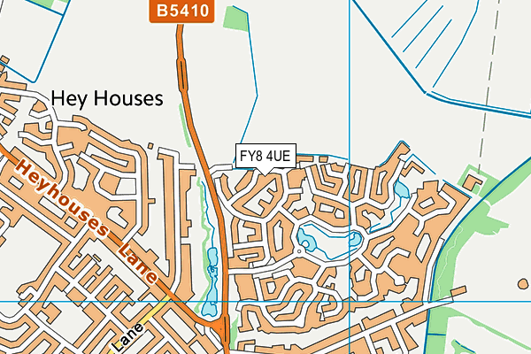FY8 4UE map - OS VectorMap District (Ordnance Survey) FY8 4UE map - OS VectorMap District (Ordnance Survey)