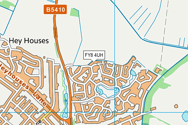 FY8 4UH map - OS VectorMap District (Ordnance Survey) FY8 4UH map - OS VectorMap District (Ordnance Survey)