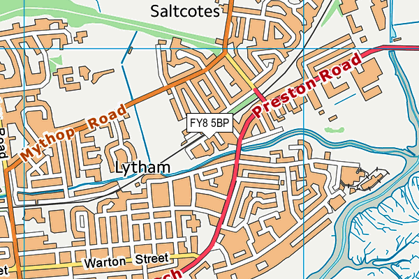 FY8 5BP map - OS VectorMap District (Ordnance Survey) FY8 5BP map - OS VectorMap District (Ordnance Survey)