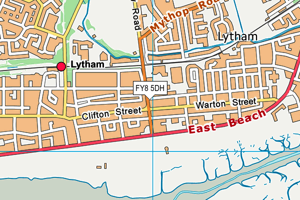FY8 5DH map - OS VectorMap District (Ordnance Survey) FY8 5DH map - OS VectorMap District (Ordnance Survey)