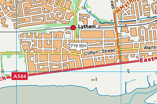 FY8 5EH map - OS VectorMap District (Ordnance Survey) FY8 5EH map - OS VectorMap District (Ordnance Survey)