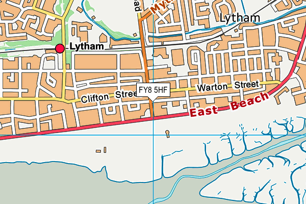 FY8 5HF map - OS VectorMap District (Ordnance Survey) FY8 5HF map - OS VectorMap District (Ordnance Survey)