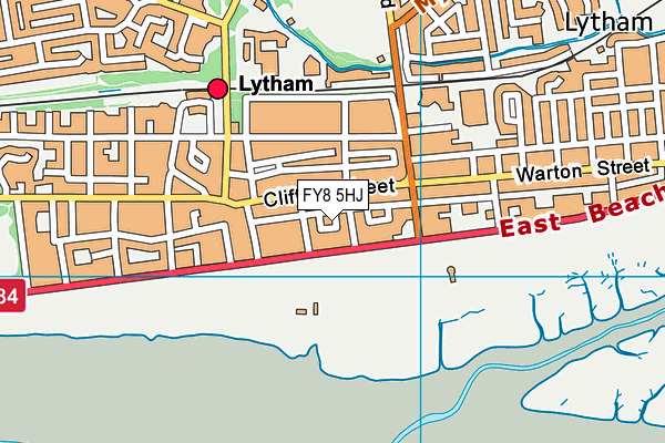 FY8 5HJ map - OS VectorMap District (Ordnance Survey) FY8 5HJ map - OS VectorMap District (Ordnance Survey)