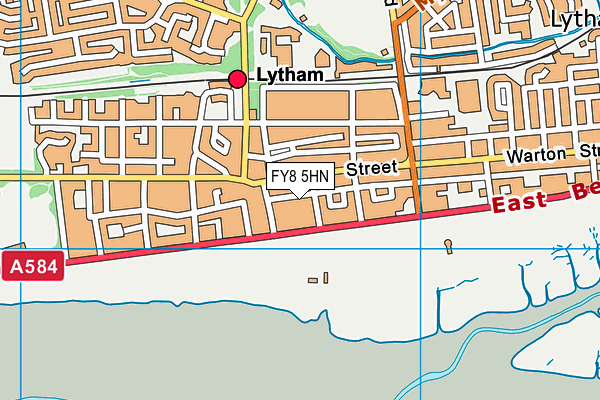 FY8 5HN map - OS VectorMap District (Ordnance Survey) FY8 5HN map - OS VectorMap District (Ordnance Survey)