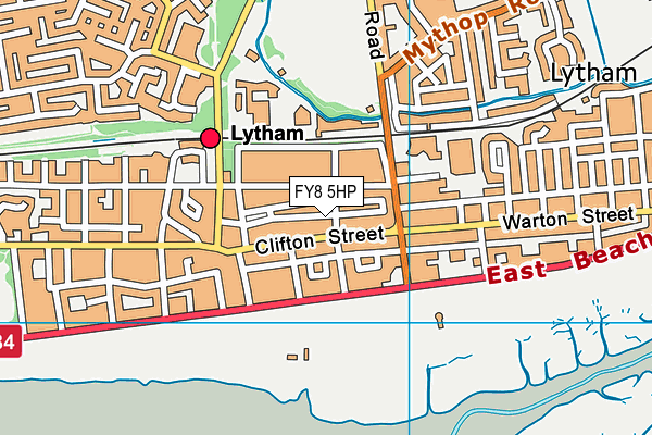 FY8 5HP map - OS VectorMap District (Ordnance Survey) FY8 5HP map - OS VectorMap District (Ordnance Survey)