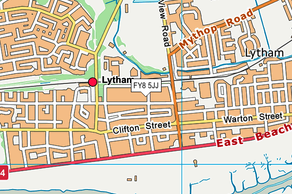 FY8 5JJ map - OS VectorMap District (Ordnance Survey) FY8 5JJ map - OS VectorMap District (Ordnance Survey)