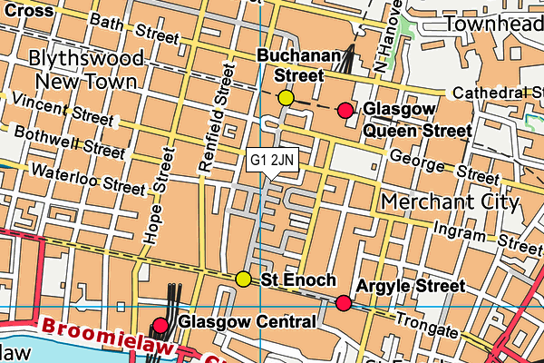 G1 2JN map - OS VectorMap District (Ordnance Survey) G1 2JN map - OS VectorMap District (Ordnance Survey)