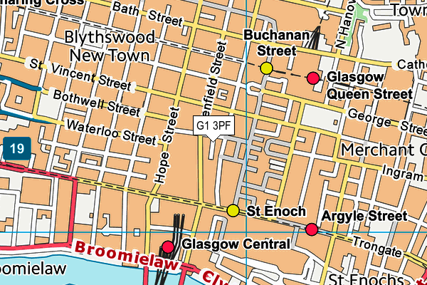 G1 3PF map - OS VectorMap District (Ordnance Survey) G1 3PF map - OS VectorMap District (Ordnance Survey)