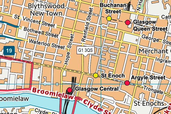 G1 3QS map - OS VectorMap District (Ordnance Survey) G1 3QS map - OS VectorMap District (Ordnance Survey)