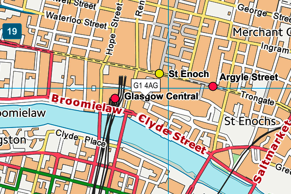 G1 4AG map - OS VectorMap District (Ordnance Survey) G1 4AG map - OS VectorMap District (Ordnance Survey)
