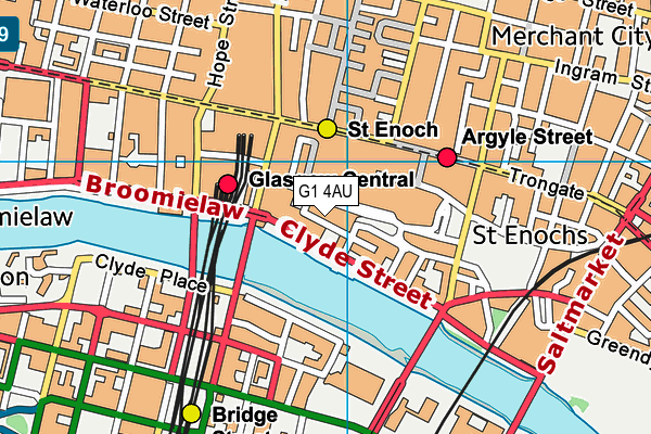G1 4AU map - OS VectorMap District (Ordnance Survey) G1 4AU map - OS VectorMap District (Ordnance Survey)