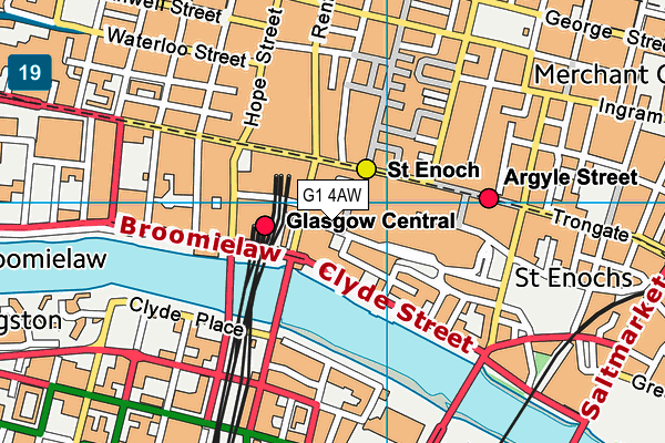 G1 4AW map - OS VectorMap District (Ordnance Survey) G1 4AW map - OS VectorMap District (Ordnance Survey)