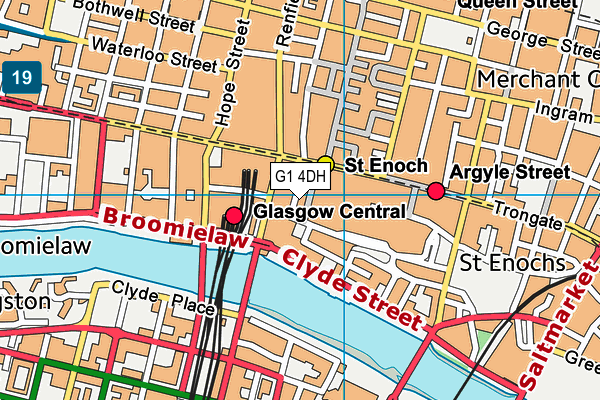 G1 4DH map - OS VectorMap District (Ordnance Survey) G1 4DH map - OS VectorMap District (Ordnance Survey)