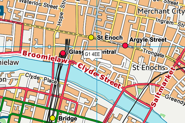 G1 4EE map - OS VectorMap District (Ordnance Survey) G1 4EE map - OS VectorMap District (Ordnance Survey)