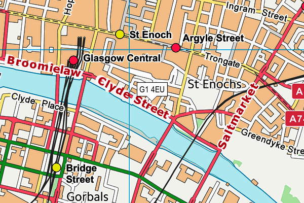 G1 4EU map - OS VectorMap District (Ordnance Survey) G1 4EU map - OS VectorMap District (Ordnance Survey)