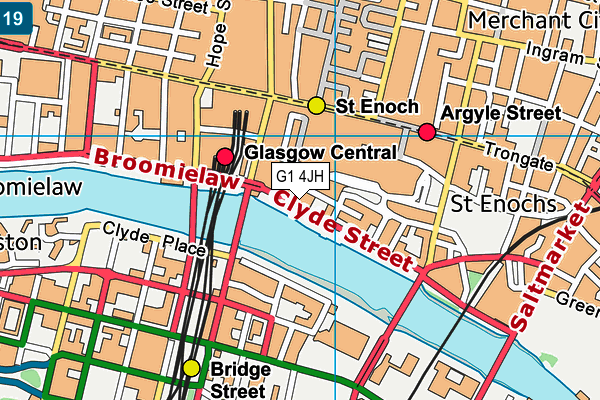 G1 4JH map - OS VectorMap District (Ordnance Survey) G1 4JH map - OS VectorMap District (Ordnance Survey)