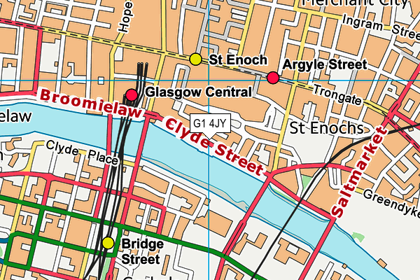 G1 4JY map - OS VectorMap District (Ordnance Survey) G1 4JY map - OS VectorMap District (Ordnance Survey)