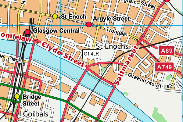 G1 4LR map - OS VectorMap District (Ordnance Survey) G1 4LR map - OS VectorMap District (Ordnance Survey)
