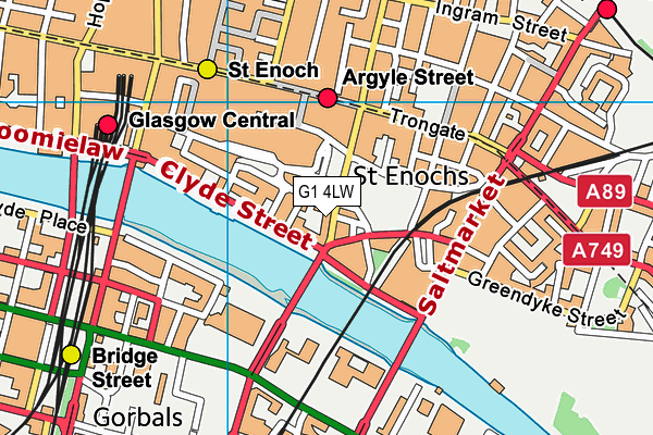 G1 4LW map - OS VectorMap District (Ordnance Survey) G1 4LW map - OS VectorMap District (Ordnance Survey)