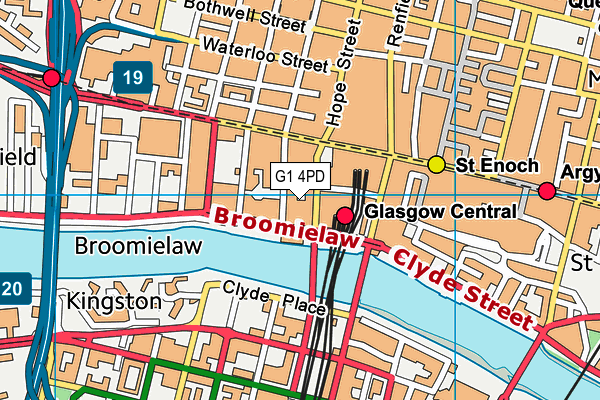 G1 4PD map - OS VectorMap District (Ordnance Survey) G1 4PD map - OS VectorMap District (Ordnance Survey)