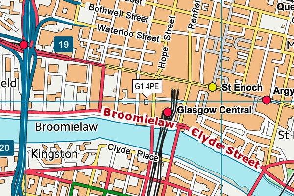 G1 4PE map - OS VectorMap District (Ordnance Survey) G1 4PE map - OS VectorMap District (Ordnance Survey)