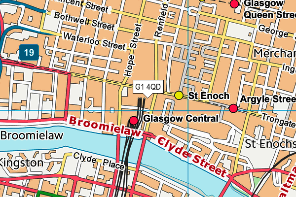 G1 4QD map - OS VectorMap District (Ordnance Survey) G1 4QD map - OS VectorMap District (Ordnance Survey)