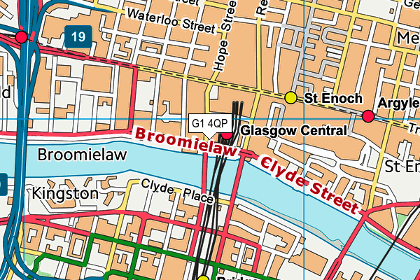 G1 4QP map - OS VectorMap District (Ordnance Survey) G1 4QP map - OS VectorMap District (Ordnance Survey)