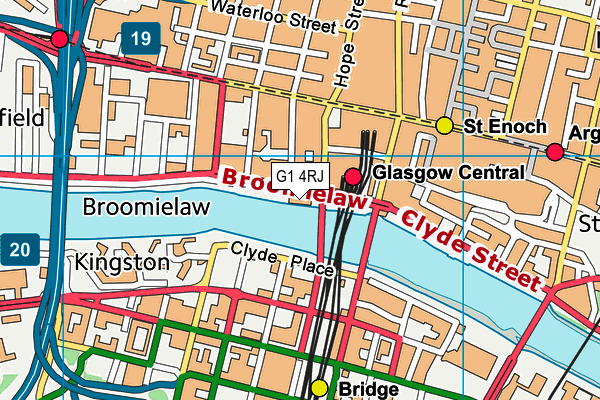 G1 4RJ map - OS VectorMap District (Ordnance Survey) G1 4RJ map - OS VectorMap District (Ordnance Survey)