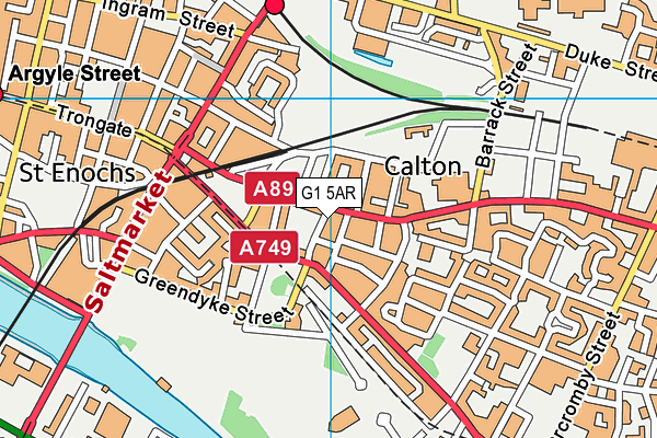 G1 5AR map - OS VectorMap District (Ordnance Survey) G1 5AR map - OS VectorMap District (Ordnance Survey)