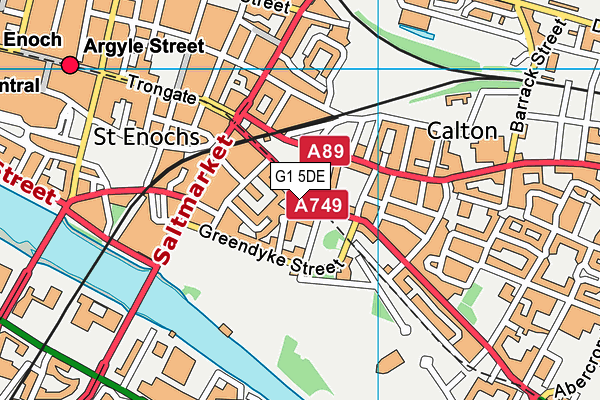 G1 5DE map - OS VectorMap District (Ordnance Survey) G1 5DE map - OS VectorMap District (Ordnance Survey)