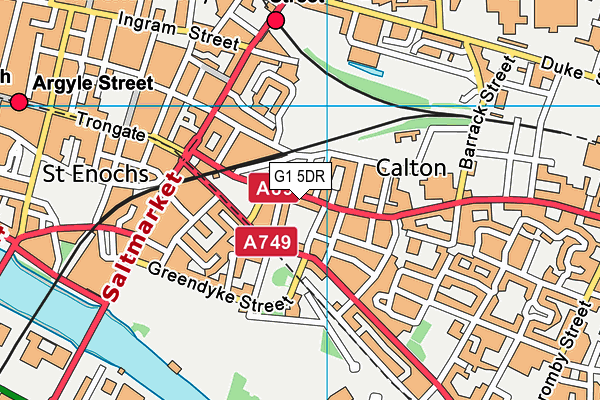 G1 5DR map - OS VectorMap District (Ordnance Survey) G1 5DR map - OS VectorMap District (Ordnance Survey)