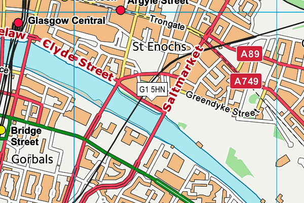 G1 5HN map - OS VectorMap District (Ordnance Survey) G1 5HN map - OS VectorMap District (Ordnance Survey)