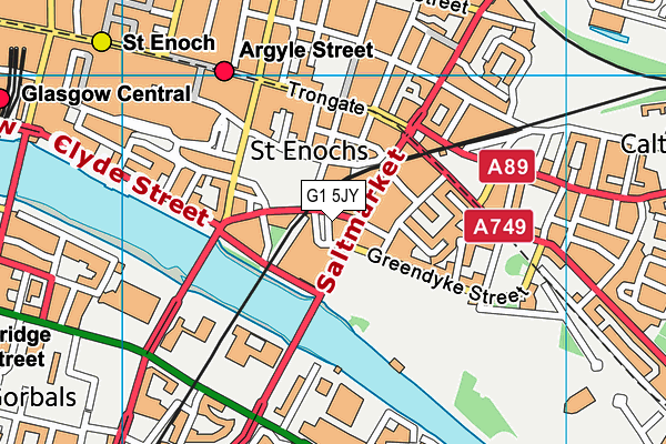G1 5JY map - OS VectorMap District (Ordnance Survey) G1 5JY map - OS VectorMap District (Ordnance Survey)