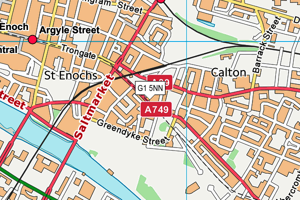 G1 5NN map - OS VectorMap District (Ordnance Survey) G1 5NN map - OS VectorMap District (Ordnance Survey)