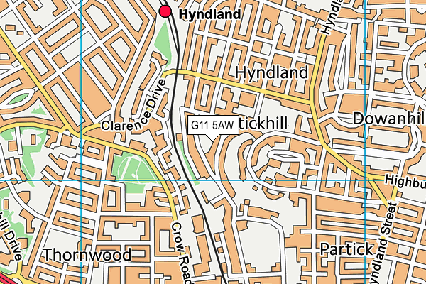G11 5AW map - OS VectorMap District (Ordnance Survey) G11 5AW map - OS VectorMap District (Ordnance Survey)
