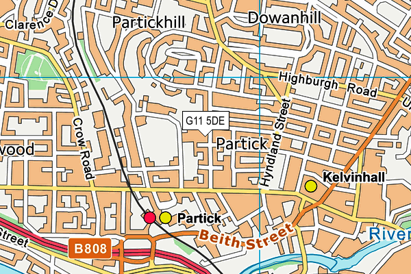 G11 5DE map - OS VectorMap District (Ordnance Survey) G11 5DE map - OS VectorMap District (Ordnance Survey)