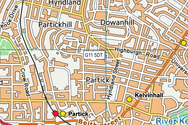 G11 5DT map - OS VectorMap District (Ordnance Survey) G11 5DT map - OS VectorMap District (Ordnance Survey)