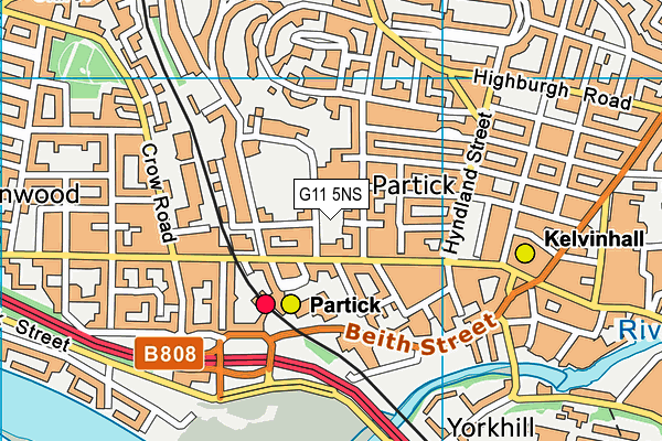 G11 5NS map - OS VectorMap District (Ordnance Survey) G11 5NS map - OS VectorMap District (Ordnance Survey)