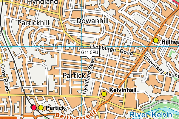 G11 5PU map - OS VectorMap District (Ordnance Survey) G11 5PU map - OS VectorMap District (Ordnance Survey)