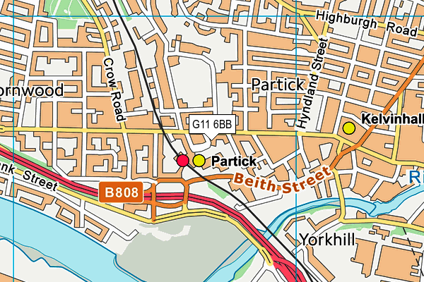 G11 6BB map - OS VectorMap District (Ordnance Survey) G11 6BB map - OS VectorMap District (Ordnance Survey)