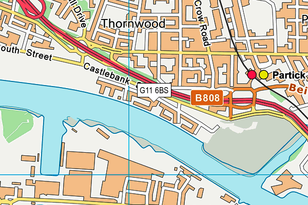 G11 6BS map - OS VectorMap District (Ordnance Survey) G11 6BS map - OS VectorMap District (Ordnance Survey)