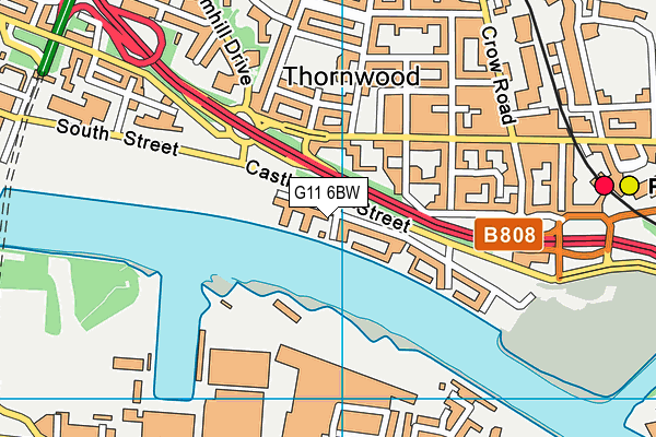 G11 6BW map - OS VectorMap District (Ordnance Survey) G11 6BW map - OS VectorMap District (Ordnance Survey)