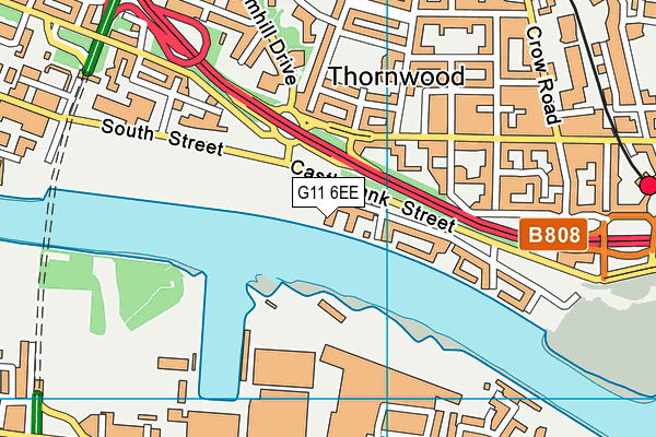 G11 6EE map - OS VectorMap District (Ordnance Survey) G11 6EE map - OS VectorMap District (Ordnance Survey)