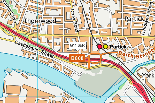G11 6ER map - OS VectorMap District (Ordnance Survey) G11 6ER map - OS VectorMap District (Ordnance Survey)