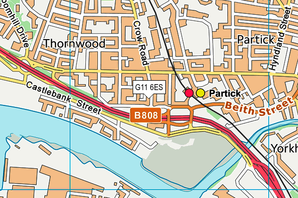 G11 6ES map - OS VectorMap District (Ordnance Survey) G11 6ES map - OS VectorMap District (Ordnance Survey)