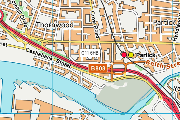 G11 6HB map - OS VectorMap District (Ordnance Survey) G11 6HB map - OS VectorMap District (Ordnance Survey)