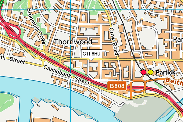 G11 6HU map - OS VectorMap District (Ordnance Survey) G11 6HU map - OS VectorMap District (Ordnance Survey)