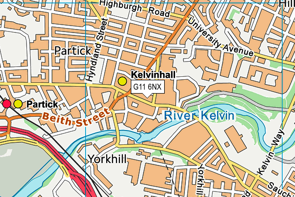 G11 6NX map - OS VectorMap District (Ordnance Survey) G11 6NX map - OS VectorMap District (Ordnance Survey)